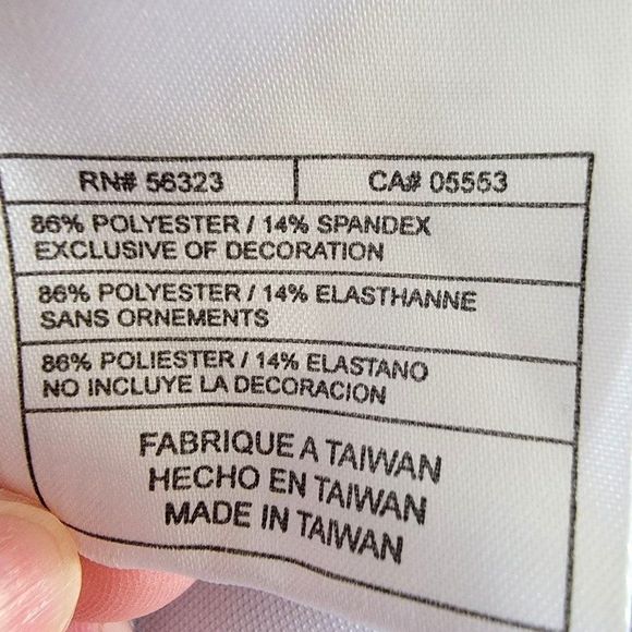 Nike Golf Fit Dry Light Blue Short Sleeves Button Up Stretchy Logo Polo Shirt S - Picture 8 of 8